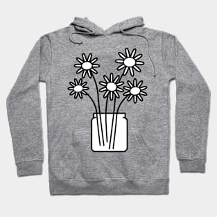 Wildflowers in a jar Hoodie